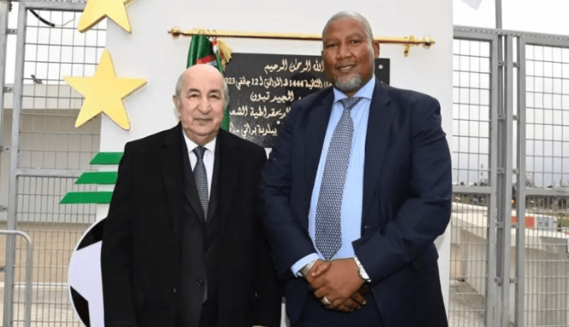الرئيس تبون يستقبل حفيد الزعيم الراحل نيلسون مانديلا
