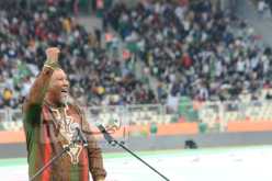 حفيد مانديلا يلهب مدرجات ملعب نيلسون مانديلا “الحرية لفلسطين”