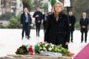 العاصمة: ميلوني تضع إكليلا من الزهور أمام النصب التذكاري بمقام الشهيد