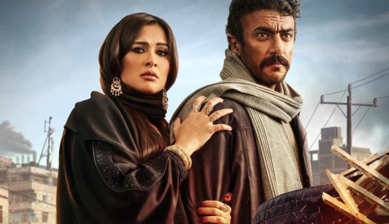 أحمد العوضي يشوق الجمهور لمسلسل ضرب نار