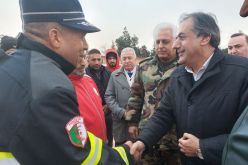 سوريا.. محافظ حلب يزور فريق الحماية المدنية الجزائري