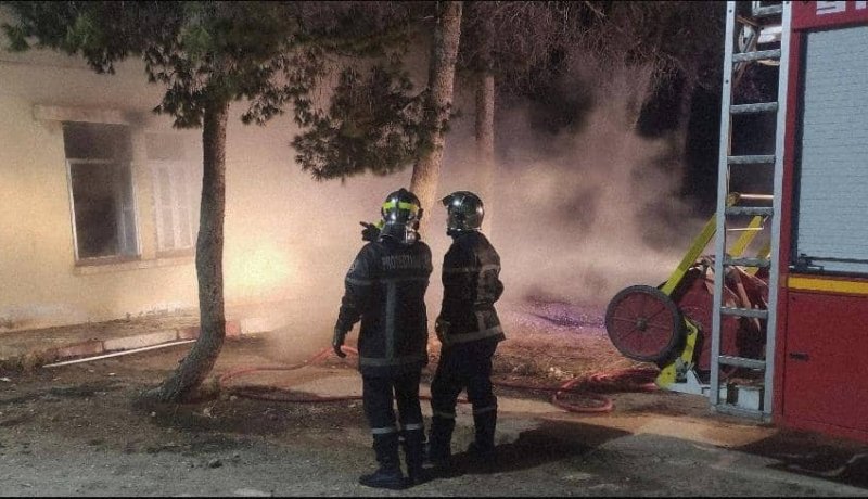 إصابة شخص في حريق نشب داخل عيادة بالجلفة