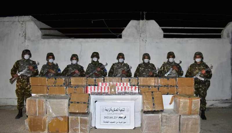 إحباط محاولة إدخال 5 قناطير من الكيف المغربي وتوقيف 81 تاجر مخدرات