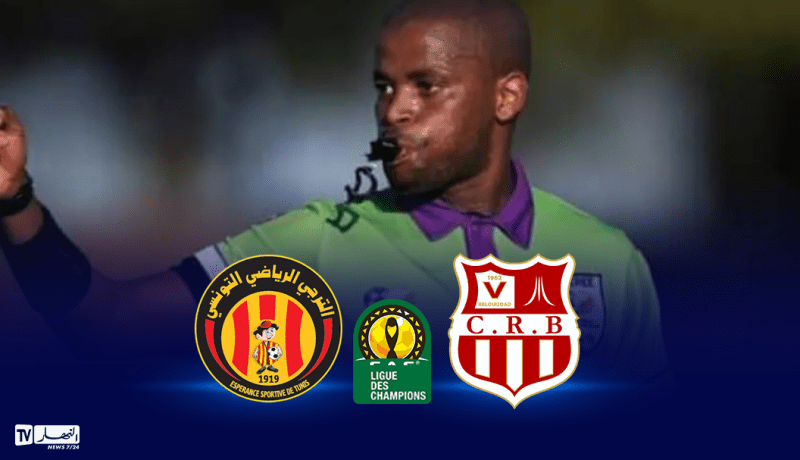 تحكيم جنوب افريقي لإدارة مباراة شباب بلوزداد والترجي