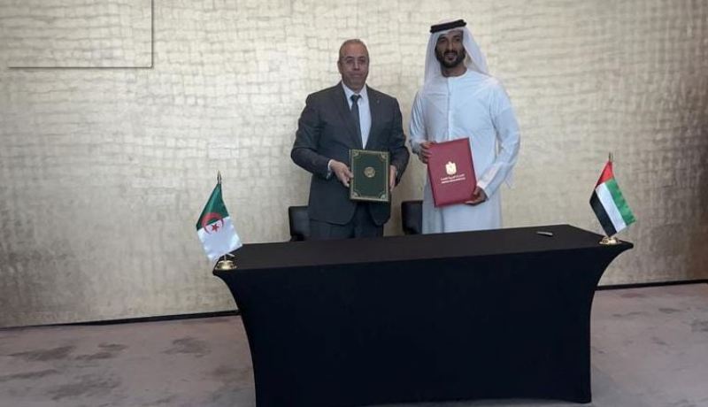التوقيع على 5 اتفاقيات تعاون بين الجزائر والإمارت