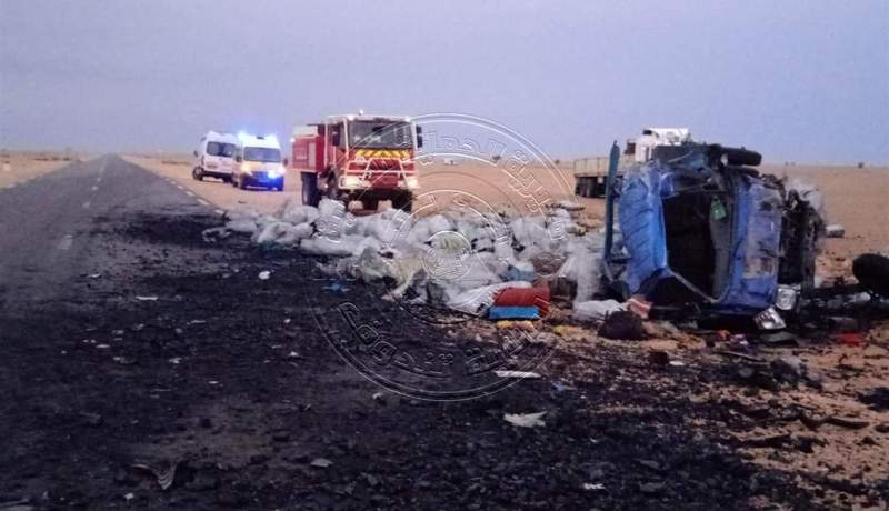 تندوف: قتيلان وإصابة شخصين بجروح متفاوتة في حادث مرور