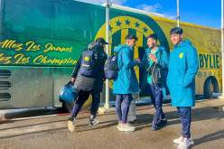 بالصور.. شبيبة القبائل تحل بالعاصمة تحسبا لمواجهة الوداد المغربي