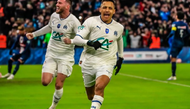 أولمبيك مارسيليا يقصي “البياسجي” في منافسة كأس فرنسا 