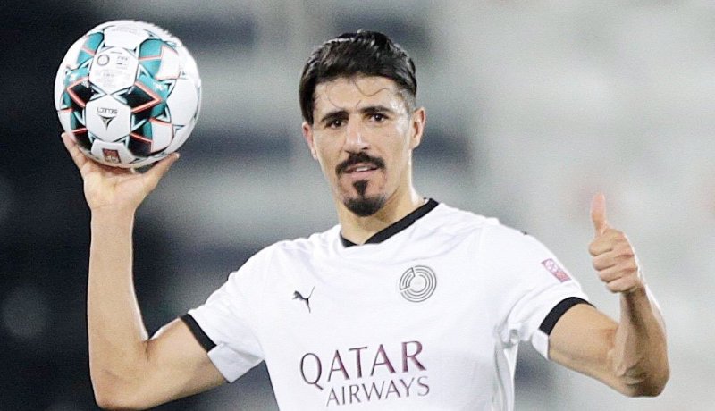 بالفيديو.. بونجاح هداف ضد العربي في نصف نهائي كأس قطر