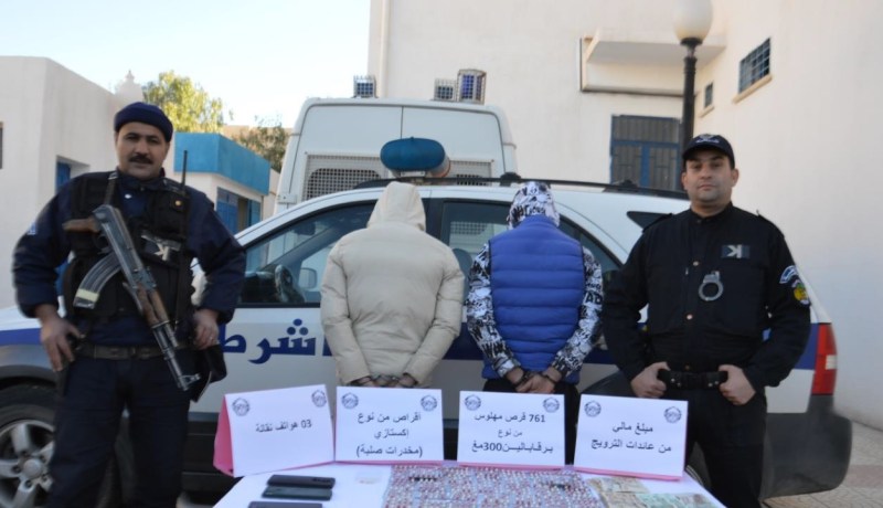 المدية: توقيف شقيقين مسبوقين قضائيا وحجز كمية من المهلوسات بالبرواقية