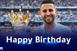 محرز يحتفل بعيد ميلاده الثاني والثلاثين