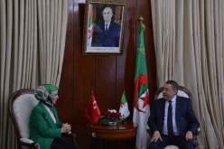 وزير الداخلية يستقبل سفيرة تركيا بالجزائر