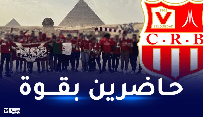 بالفيديو.. أنصار شباب بلوزداد يصنعون أجواءً خيالية بمصر قبل مواجهة الزمالك