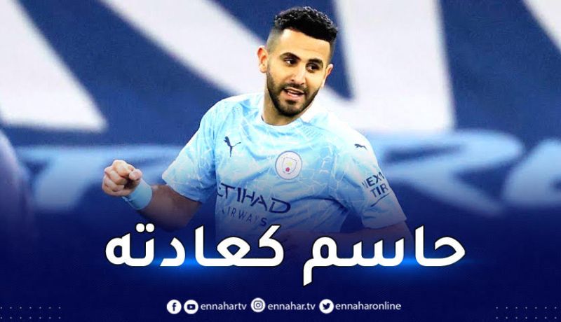 بالفيديو.. محرز ممرّر حاسم في لقاء مانشستر سيتي وأستون فيلا