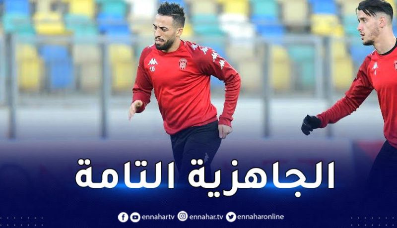 بالصور.. سوسطارة تختم التدريبات قبل مواجهة النادي الأخضر الليبي