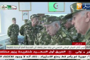 رئيس أركان الجيش الوطني الشعبي في زيارة عمل وتفقد إلى المدرسة العليا للإشارة بالقليعة