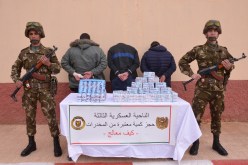 إحباط محاولة إدخال أزيد من 7 قناطير كيف معالج عبر الحدود مع المغرب