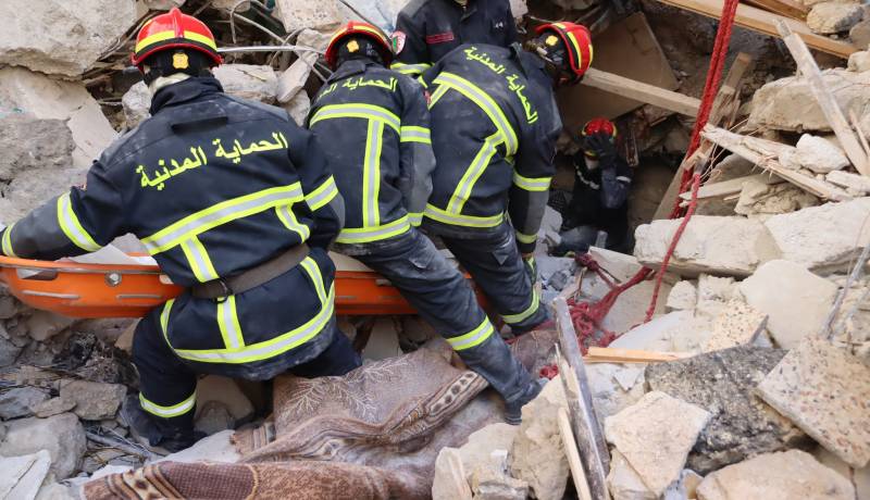 سوريا.. إغلاق نقطة الصالحين بعد انتشال كل الجثث من طرف الحماية المدنية الجزائرية