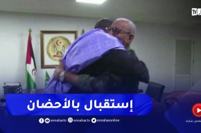 الرئيس الصحراوي يستقبل حفيد مانديلا