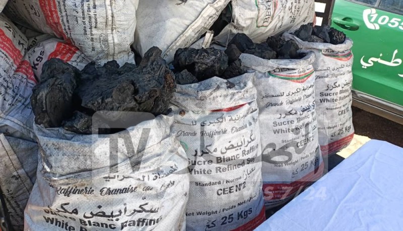 غليزان: الدرك يحجز 250 كيس من الفحم بالحمادنة