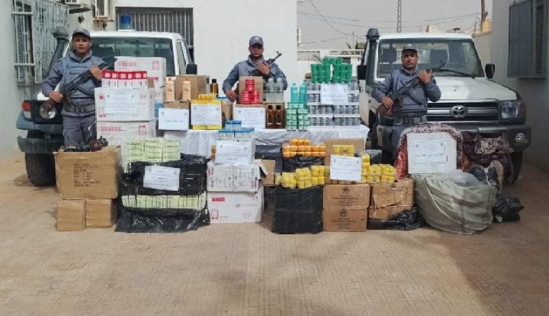 كانت داخل حافلة مسافرين.. حجز كميات كبيرة من  مواد العناية الجسدية في بشار