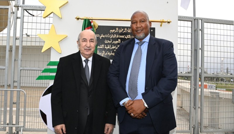 رئيس الجمهورية يستقبل حفيد نلسون مانديلا