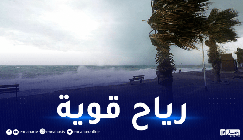 رياح قوية على هذه الولايات بداية من اليوم