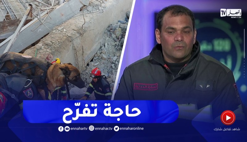 الحماية المدنية : الفرقة السينوتقنية أبانت عن إحترافية كبيرة بإستعمال كلاب و مدربين محليين