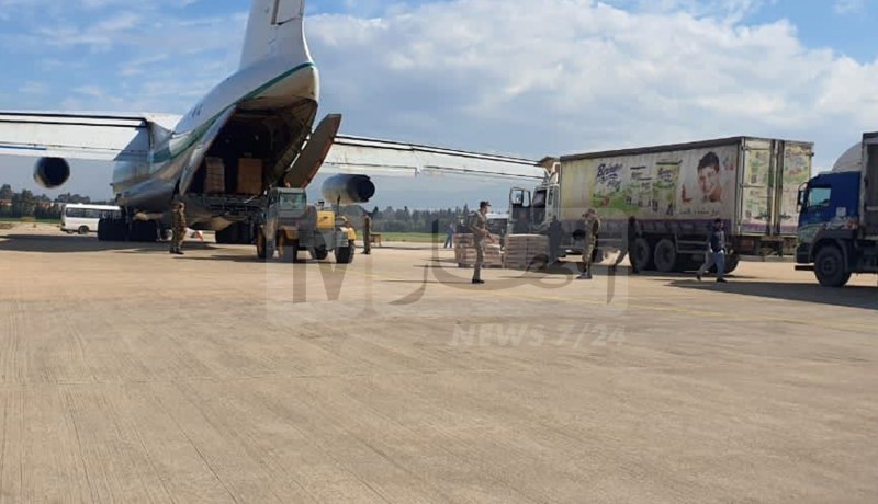 شحن 3 طائرات بأكثر من 70 طن مساعدات اتجاه سوريا