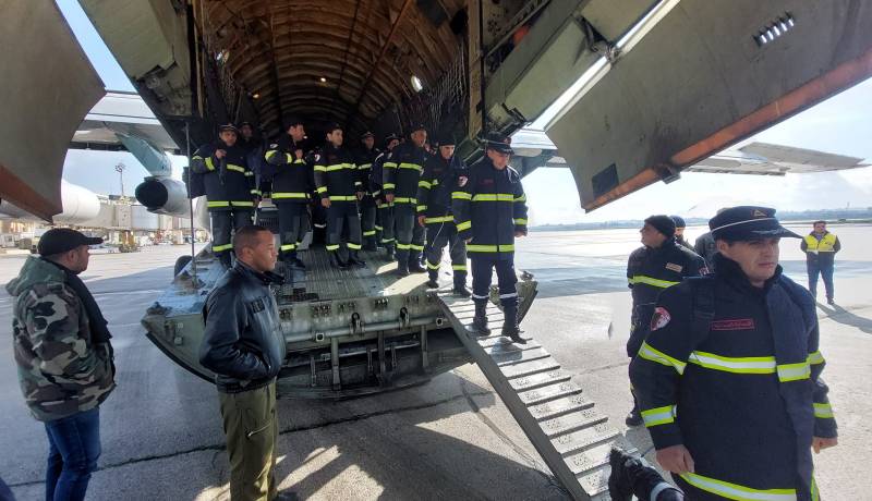 زلزال سوريا.. وصول 86 عون من الحماية المدنية إلى مطار حلب