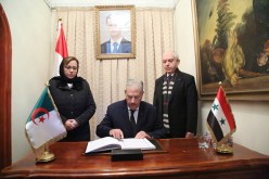 بتكليف من رئيس الجمهورية.. قوجيل يوقع على سجل التعازي بسفارة سوريا