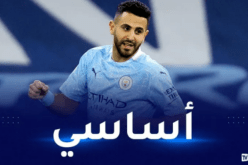 محرز يتقدم التشكيلة الأساسية للسيتي في مواجهة توتنهام