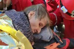 بالفيديو.. إنقاذ مُسنة بعد 7 أيام تحت الأنقاض