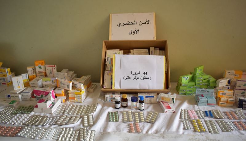 معسكر: توقيف 14 شخصا وحجز أزيد من 9000 قرص مهلوس