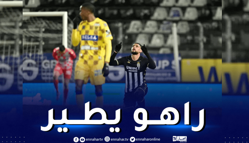 زرقان هدافا ويتجاوز رقمه الشخصي في بلجيكا