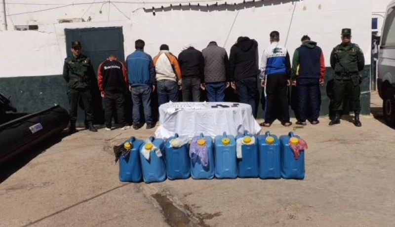 الدرك يحبط مخطط ابحار سري لـ 32 حراڨا بوهران