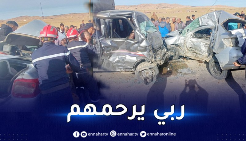 المدية.. قتيلان وجريحان في اصطدام بين سيارة وشاحنة DFSK