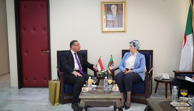 تعزيز علاقات التعاون بين الجزائر ومصر في المجال الثقافي