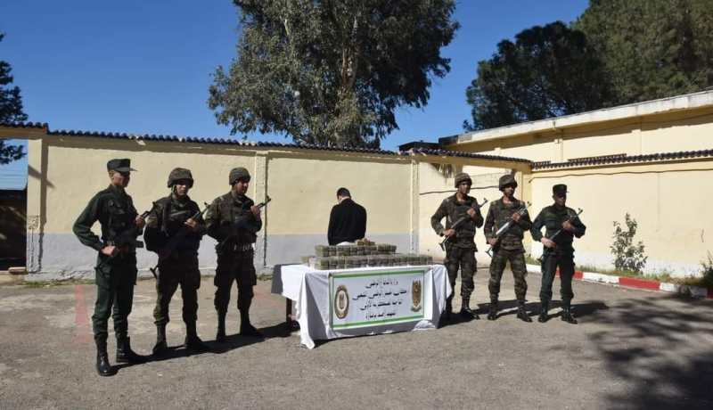 إفشال إغراق الجزائر بـ18 قنطار كيف قادم من المغرب
