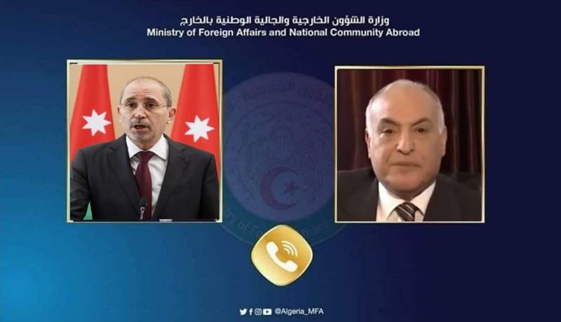 وزير الخارجية يبحث سبل تعزيز العلاقات الثنائية مع نظيره الأردني