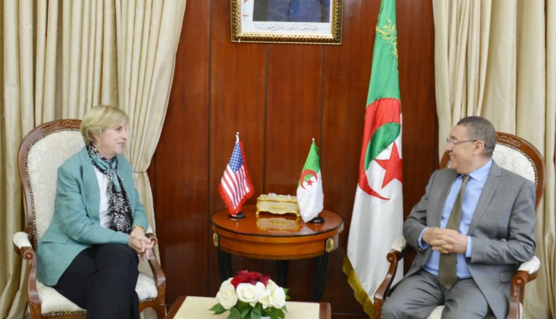 وزير الداخلية يبحث مع السفيرة الأمريكية سبل تعزيز التعاون الثنائي