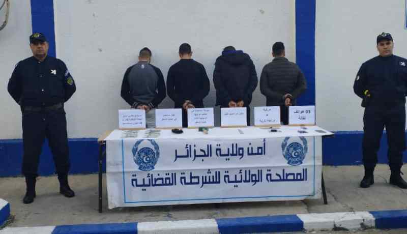 توقيف 209 مشتبها فيه خلال يوم واحد بالعاصمة