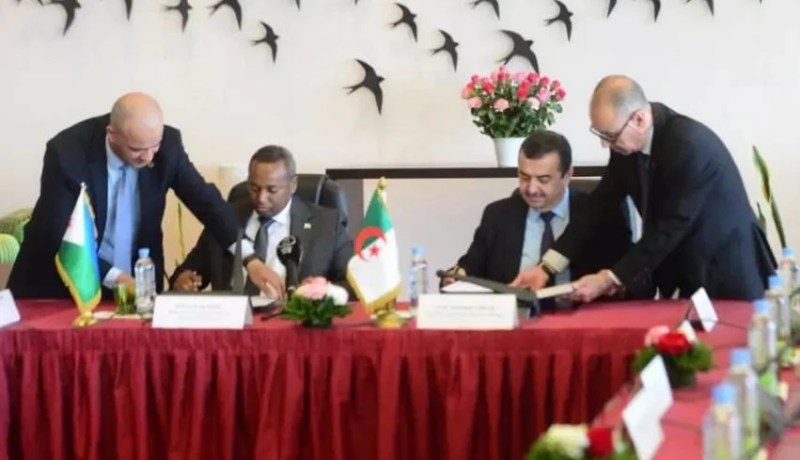 الجزائر توقع مذكرة تفاهم مع جيبوتي في مجالات الطاقة والمناجم