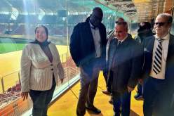 بالصور.. رئيس الاتحاد الإفريقي لكرة اليد في زيارة لمركب ميلود هدفي