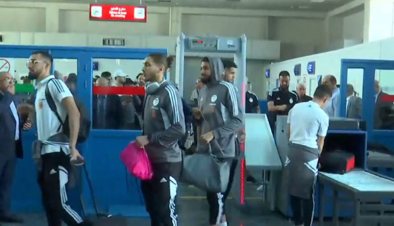 المنتخب الوطني يحط رحاله بتونس تحسبا لمواجهة النيجر