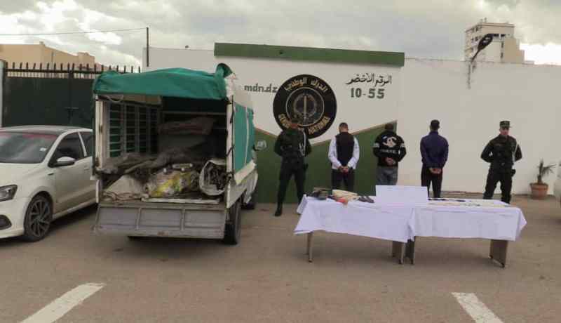 بجاية: الإطاحة بشبكة مختصة في سرقة الكوابل الكهربائية بواد غير
