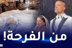 شاهد.. زوجة حسن شاكوش تسجد في زفافهما وتثير جدلا كبيرا