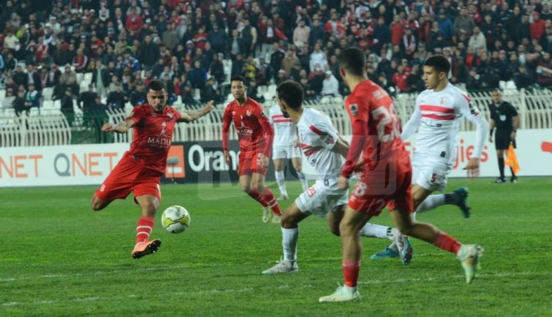 بالصور..شباب بلوزداد ينهي الشوط الأول بالتعادل السلبي ضد الزمالك