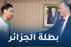 وعد برد الإعتبار لها.. وزير الشباب والرياضة يستقبل إيمان خليف