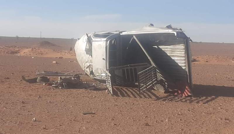 وفاة شخص في حادث مرور بتندوف